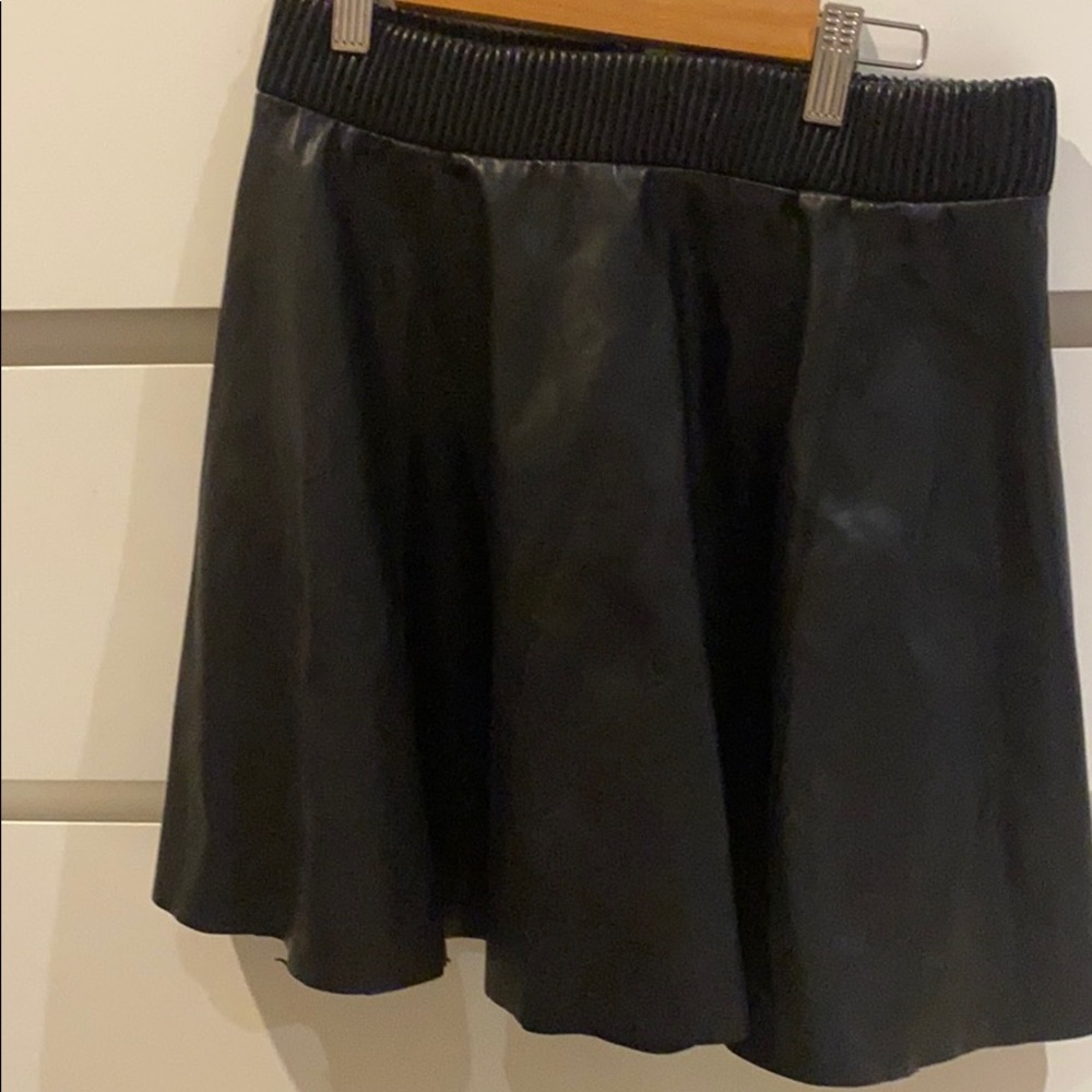 Blank mini skirt